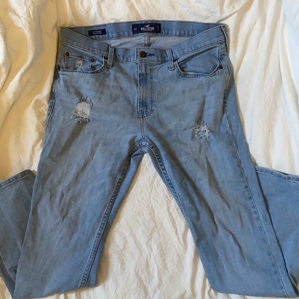 Men’s hollister slim straight jeans